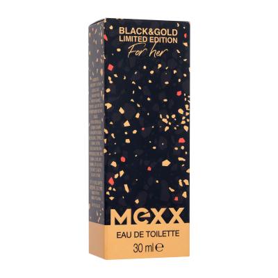 Mexx Black &amp; Gold Limited Edition Toaletná voda pre ženy 30 ml