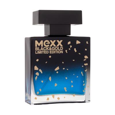 Mexx Black &amp; Gold Limited Edition Toaletná voda pre mužov 50 ml