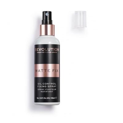 Makeup Revolution London Matte Fix Oil Control Spray Fixátor make-upu pre ženy 100 ml