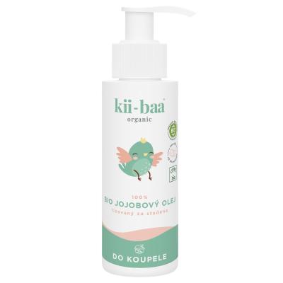 Kii-Baa Organic Baby Bio Jojoba Oil Telový olej pre deti 100 ml