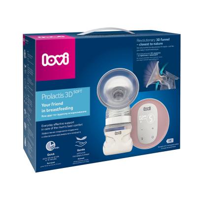 LOVI Prolactis 3D Soft Two-phase Electric Breast Pump Odsávačka mlieka pre ženy 1 ks