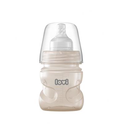 LOVI Trends Bottle 0m+ Beige Dojčenská fľaša pre deti 120 ml