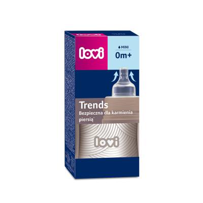 LOVI Harmony Trends Bottle 0m+ Dojčenská fľaša pre deti 120 ml