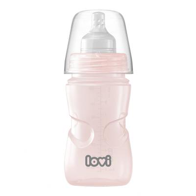 LOVI Trends Bottle 3m+ Pink Dojčenská fľaša pre deti 250 ml