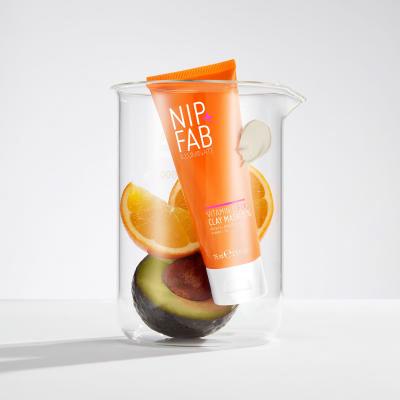 NIP+FAB Illuminate Vitamin C Fix Clay Mask 3% Pleťová maska pre ženy 75 ml