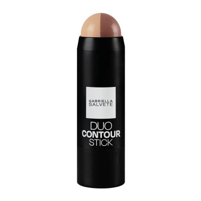 Gabriella Salvete Duo Contour Stick Rozjasňovač pre ženy 7,6 g Odtieň 02