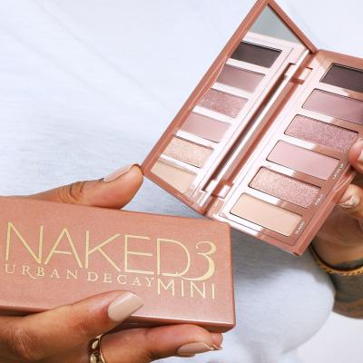 Urban Decay Naked3 Mini Eyeshadow Palette Očný tieň pre ženy 6 g