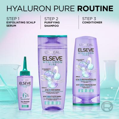 L&#039;Oréal Paris Elseve Hyaluron Pure Šampón pre ženy 400 ml