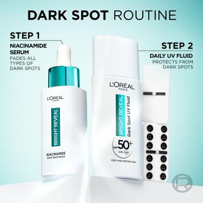 L&#039;Oréal Paris Bright Reveal Dark Spot UV Fluid SPF50+ Denný pleťový krém 50 ml