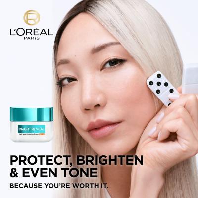 L&#039;Oréal Paris Bright Reveal Dark Spot Hydrating Cream SPF50 Denný pleťový krém 50 ml