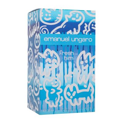 Emanuel Ungaro Fresh For Him Toaletná voda pre mužov 50 ml poškodená krabička