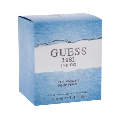 GUESS Guess 1981 Indigo Toaletná voda pre ženy 100 ml poškodený flakón