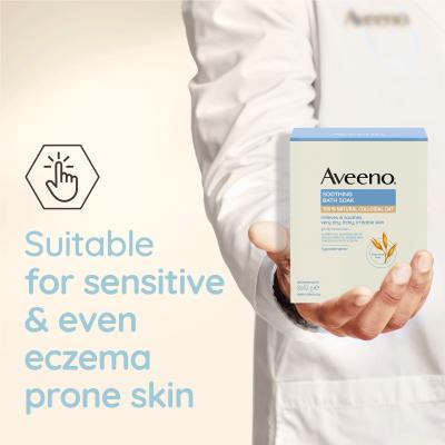 Aveeno Soothing Bath Soak Kúpeľová soľ Set