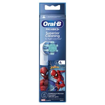 Oral-B Kids Brush Heads Spider-Man Náhradná hlavica pre deti Set