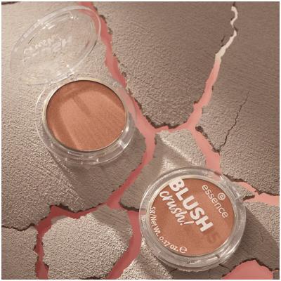 Essence Blush Crush! Lícenka pre ženy 5 g Odtieň 10 Caramel Latte