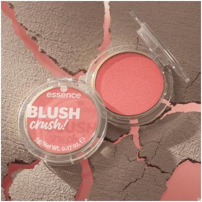 Essence Blush Crush! Lícenka pre ženy 5 g Odtieň 40 Strawberry Flush