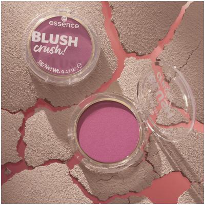 Essence Blush Crush! Lícenka pre ženy 5 g Odtieň 60 Lovely Lilac