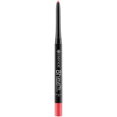 Essence 8H Matte Comfort Ceruzka na pery pre ženy 0,3 g Odtieň 09 Fiery Red