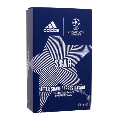 Adidas UEFA Champions League Star Voda po holení pre mužov 100 ml poškodená krabička