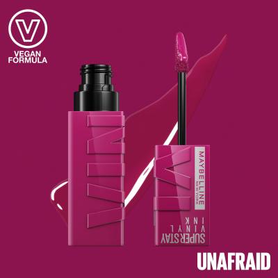 Maybelline Super Stay Vinyl Ink Liquid Rúž pre ženy 4,2 ml Odtieň 170 Unafraid