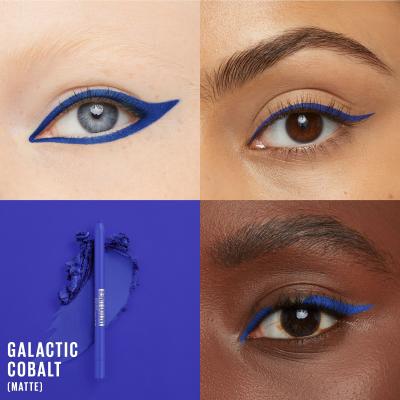 Maybelline Tattoo Liner Gel Pencil Ceruzka na oči pre ženy 1,3 g Odtieň 819 Galactic Cobalt