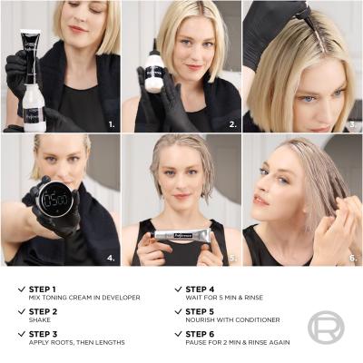 L&#039;Oréal Paris Préférence Le Blonding Toner Farba na vlasy pre ženy 60 ml Odtieň Platinum Ice