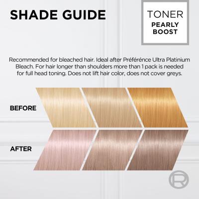 L&#039;Oréal Paris Préférence Le Blonding Toner Farba na vlasy pre ženy 60 ml Odtieň Platinum Pearl