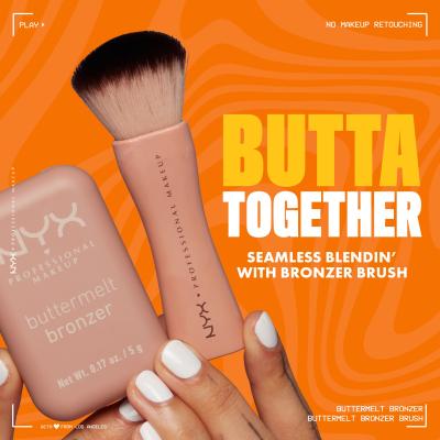 NYX Professional Makeup Buttermelt Bronzer Bronzer pre ženy 5 g Odtieň 01 Butta Cup