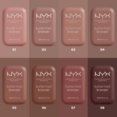 NYX Professional Makeup Buttermelt Bronzer Bronzer pre ženy 5 g Odtieň 05 Butta Off