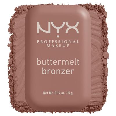 NYX Professional Makeup Buttermelt Bronzer Bronzer pre ženy 5 g Odtieň 02 All Buttad Up