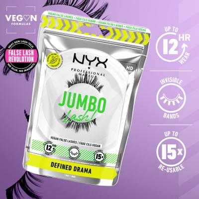 NYX Professional Makeup Jumbo Lash! Defined Drama Umelé mihalnice pre ženy 1 ks