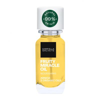 Gabriella Salvete Natural Nail Care Fruity Miracle Oil Starostlivosť na nechty pre ženy 11 ml