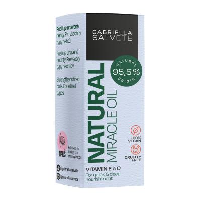 Gabriella Salvete Natural Nail Care Natural Miracle Oil Starostlivosť na nechty pre ženy 11 ml