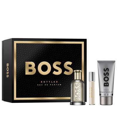 HUGO BOSS Boss Bottled Darčeková kazeta parfumovaná voda 100 ml + parfumovaná voda 10 ml + sprchovací gél 100 ml