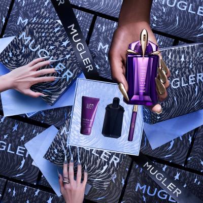 Mugler Alien Darčeková kazeta parfumovaná voda 60 ml + telové mlieko 50 ml + parfumovaná voda 10 ml