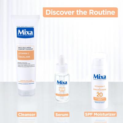 Mixa Vitamin C+ Squalane Anti-Dullness Comfort Cleanser Čistiaci gél 150 ml