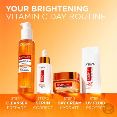 L&#039;Oréal Paris Revitalift Vitamin C Brightening Cream Denný pleťový krém pre ženy 50 ml