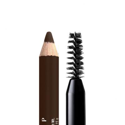 NYX Professional Makeup Powder Louder Brow Pencil Ceruzka na obočie pre ženy 1,15 g Odtieň 08 Deep Brown