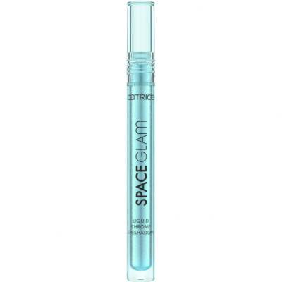 Catrice Space Glam Liquid Chrome Eyeshadow Očný tieň pre ženy 2,2 ml Odtieň 010 Milky Way