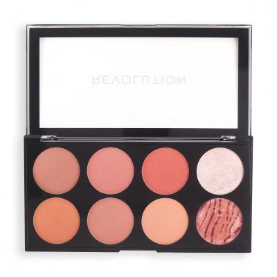 Makeup Revolution London Blush Palette Lícenka pre ženy 12,8 g Odtieň Hot Spice