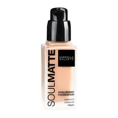 Gabriella Salvete Soulmatte Hyaluronic Foundation Make-up pre ženy 30 ml Odtieň 03C Beige Cold