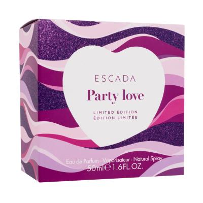 ESCADA Party Love Limited Edition Parfumovaná voda pre ženy 50 ml poškodená krabička