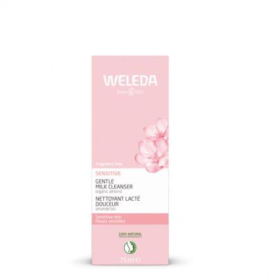 Weleda Sensitive Gentle Milk Cleanser Čistiace mlieko pre ženy 75 ml