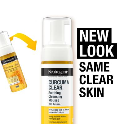 Neutrogena Curcuma Clear Soothing Cleansing Mousse Čistiaca pena 150 ml