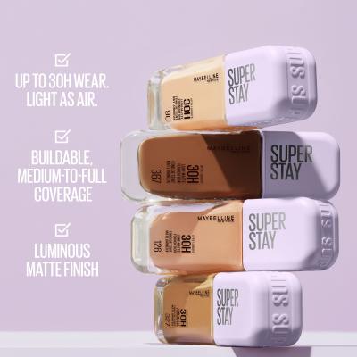 Maybelline Super Stay Lumi-Matte Foundation Make-up pre ženy 35 ml Odtieň 129