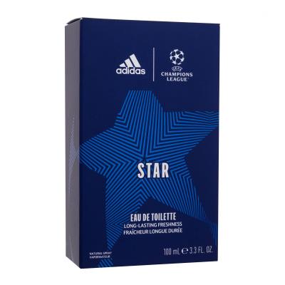 Adidas UEFA Champions League Star Toaletná voda pre mužov 100 ml poškodená krabička