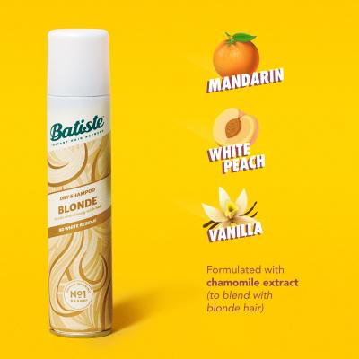 Batiste Brilliant Blonde Suchý šampón pre ženy 200 ml