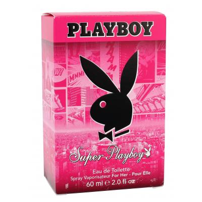 Playboy Super Playboy For Her Toaletná voda pre ženy 60 ml poškodená krabička