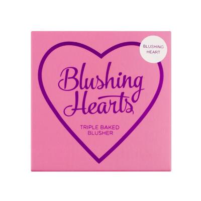 Makeup Revolution London I Heart Makeup Blushing Hearts Lícenka pre ženy 10 g Odtieň Bursting With Love