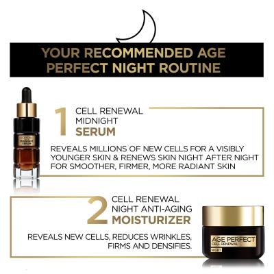 L&#039;Oréal Paris Age Perfect Cell Renew Regenerating Night Cream Nočný pleťový krém pre ženy 50 ml